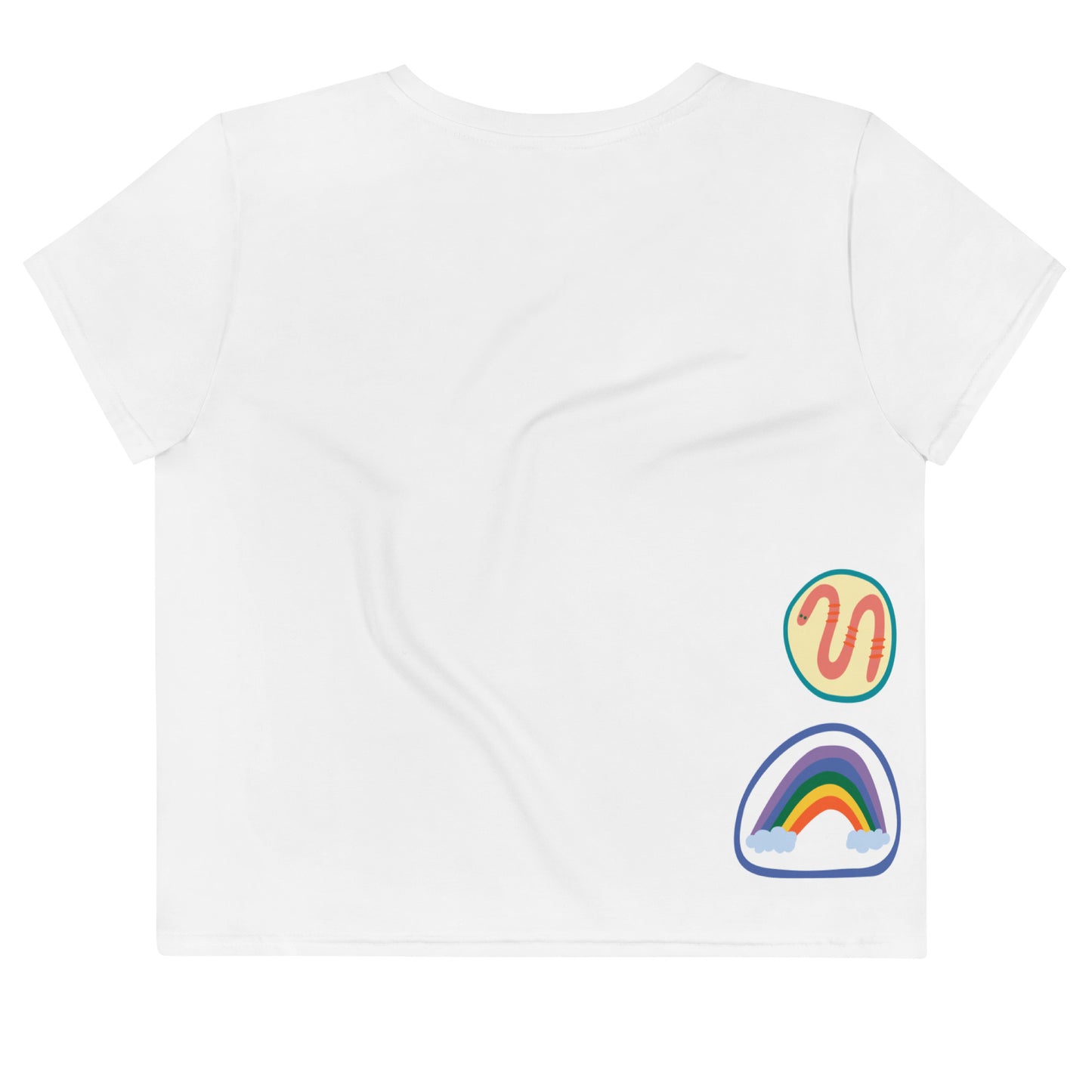 Beachy Crop Top Tee