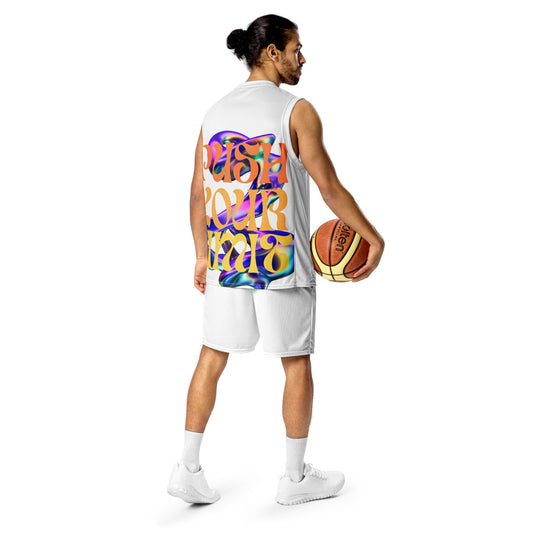 Push your limit basketball jersey