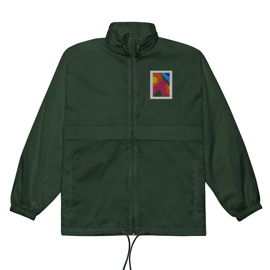 Colorful Embroidered Unisex windbreaker