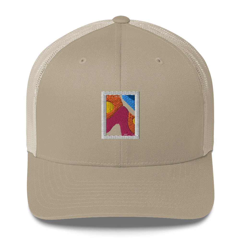 Embroidered Trucker Cap