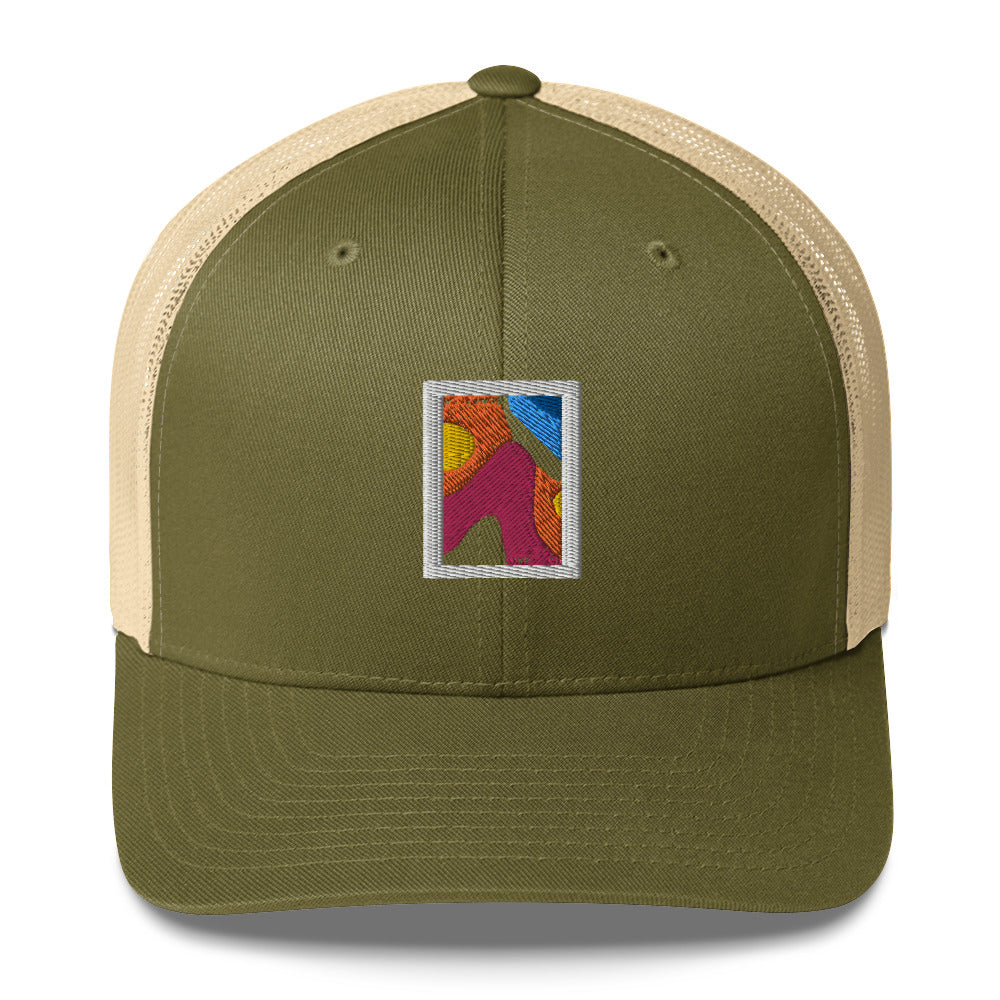 Embroidered Trucker Cap