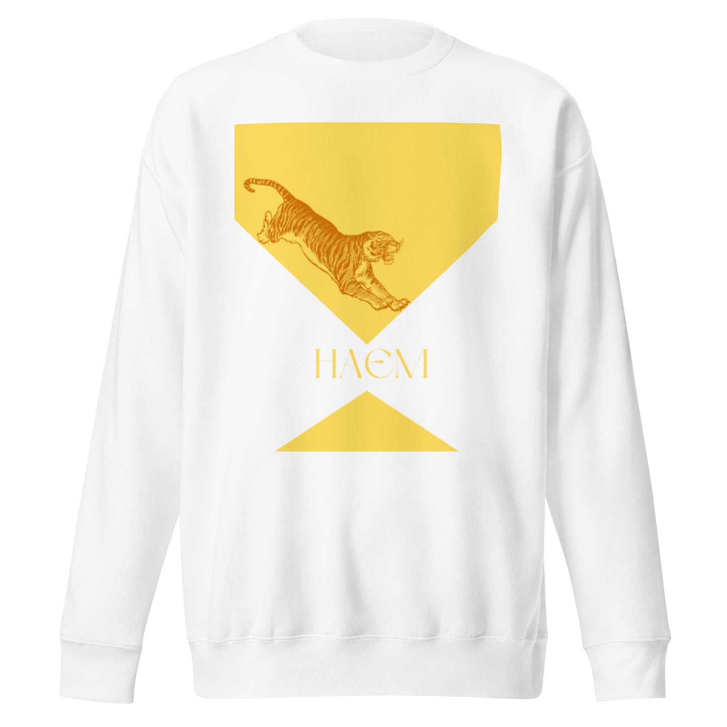 Haem Yellow Tiger Sweatshirt